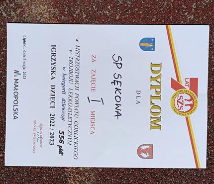 IGRZYSKA DZIECI W LEKKIEJ ATLETYCE 2023